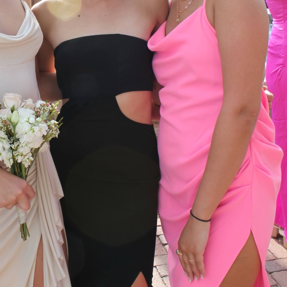 Amanda Uprichard Pink Maxi Dress